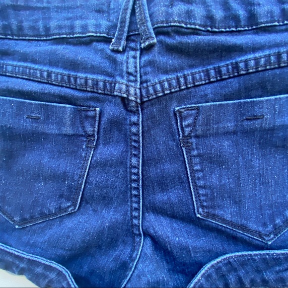 Mid Rise Denim Shorts - Picture 3 of 5